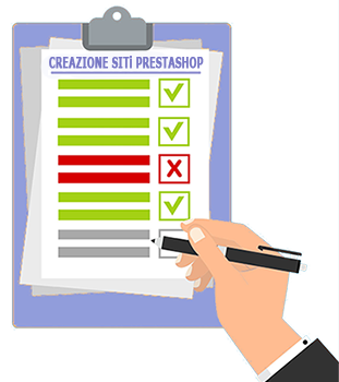 Lista Creazione Siti PrestaShop